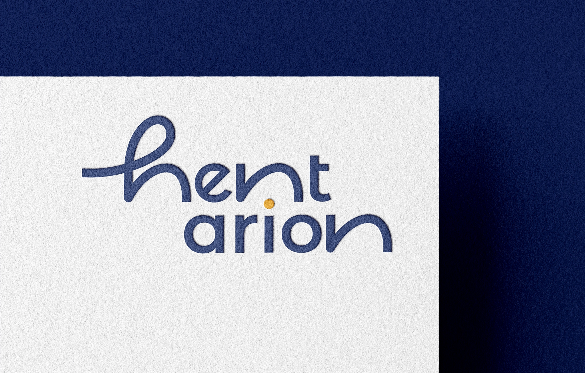 Identité visuelle réalisé pour Hentarion par la graphiste Mélanie Appéré